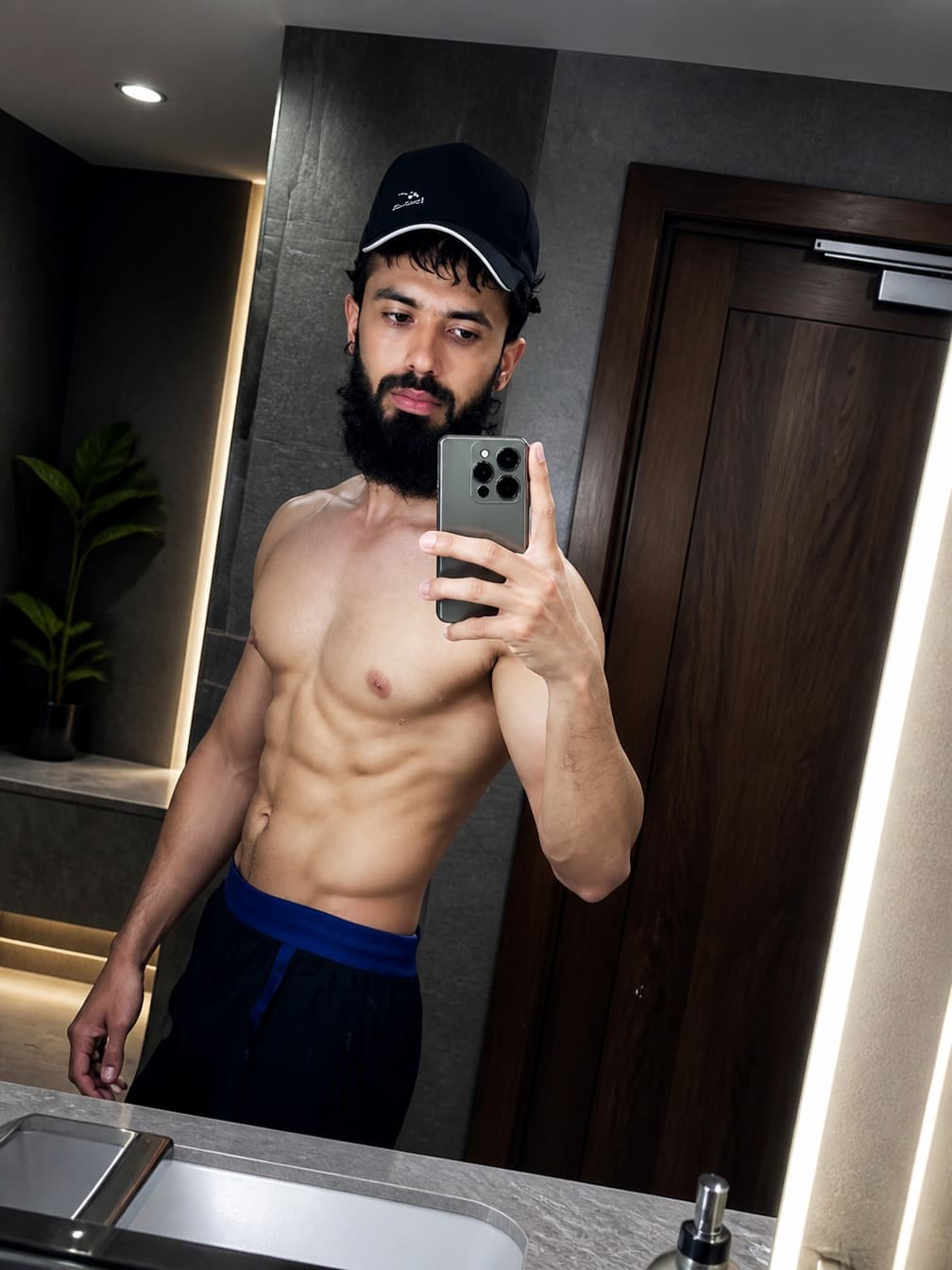 Athletic Wolf coach — leading by example